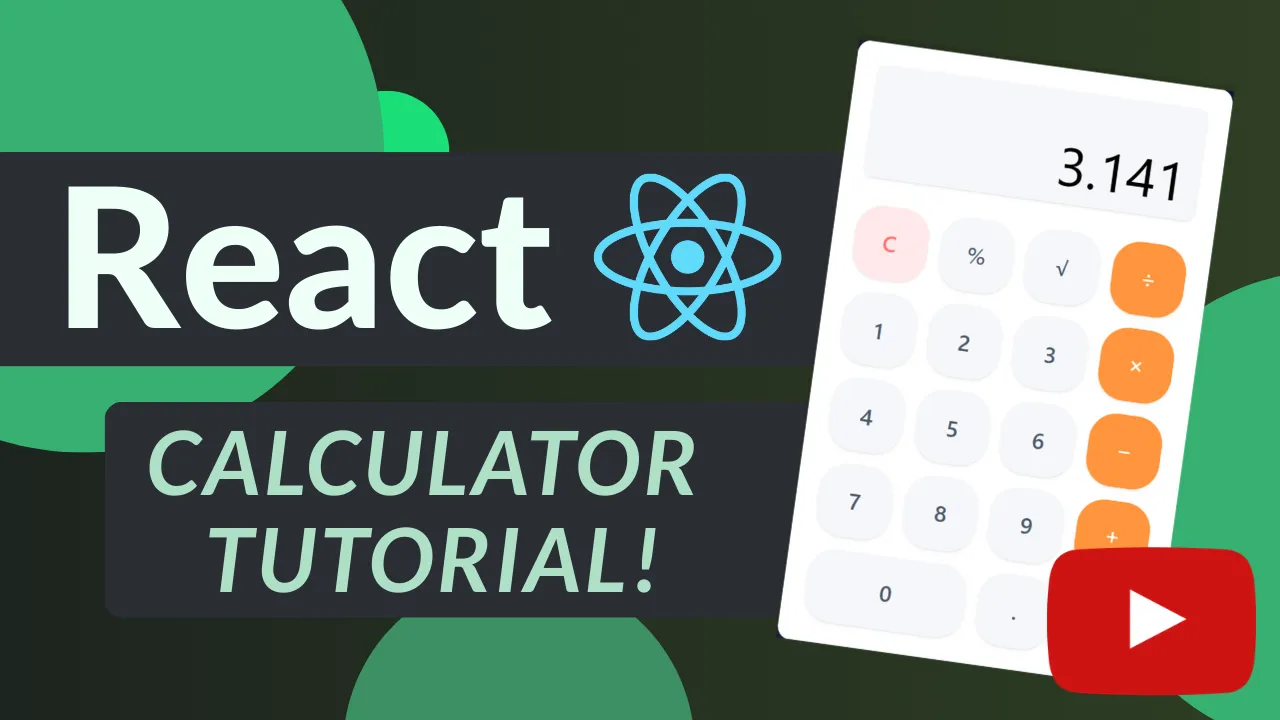 React Calculator Video Project Thumbnail